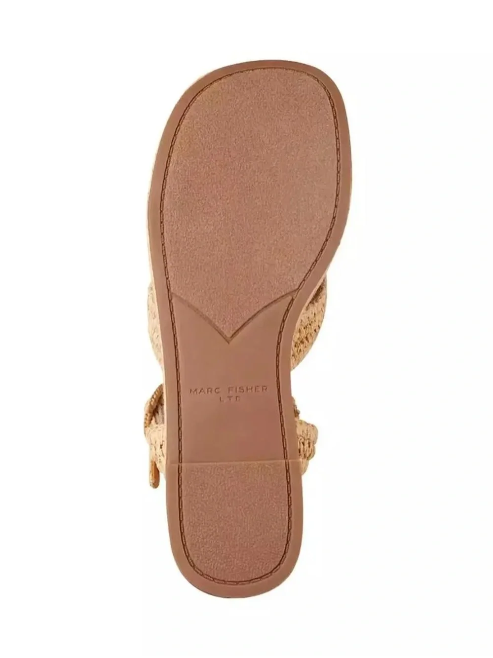 Marc Fisher Light Natural Payley Espadrille Wedge Sandals